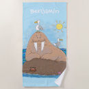 Search for cute beach towels Seal