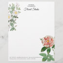 Search for floral letterhead Simple