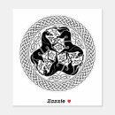 Search for celtic knot stickers circle