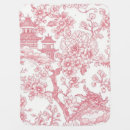 Search for toile blankets Chinoiserie