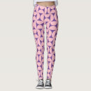Search for geometric shapes leggings Pink