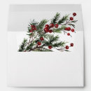 Search for christmas wedding envelopes Rustic