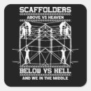 Search for scaffold stickers Construction site
