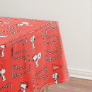 Search for baseball tablecloths Peanuts
