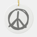 Search for peace sign ornaments Retro