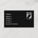 Search for military business cards Black