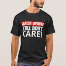 Search for sarcastic tshirts I don't care