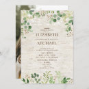 Search for evening wedding invitations Eucalyptus
