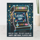 Search for level up birthday cards Arcade