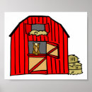 Search for farm scene posters Red barn