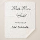 Search for wedding date blankets Bride to be