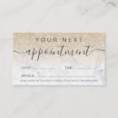 Search for hair salon appointment cards Glitter