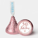 Search for 50th birthday candy favors 50 and fabulous