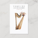 Search for harp business cards Teacher