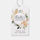 Search for white and gold gift tags Botanical