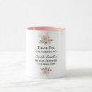 Search for bridal shower mugs Watercolor floral