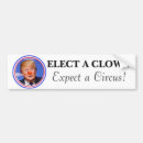 Search for election bumper stickers Circus