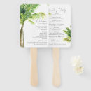 Search for beach wedding hand fans Island