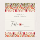 Search for wedding place cards Wildflowers