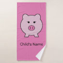 Search for cute pig bath towels Kids
