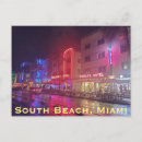 Search for miami postcards South beach miami