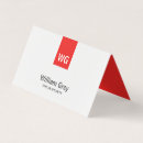 Search for folded business cards Modern