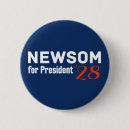 Search for president campaign buttons Democrat