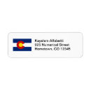 Search for colorado return address labels Flag