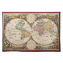 Search for world map placemats Maps