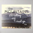 Search for john muir quote posters Mountains