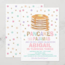 Search for pancake breakfast invitations Slumber party