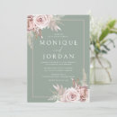 Search for blush and sage wedding invitations Pink