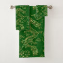 Search for dark green bath towels Gold