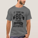 Search for funny 80th birthday tshirts Animal lover
