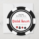 Search for las vegas bridal shower invitations Red