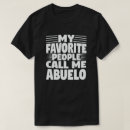 Search for abuelo tshirts Grandfather