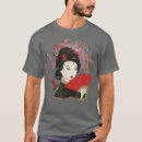 Search for geisha tshirts Comic illustration