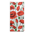 Search for poppy flower napkins Field of flowers