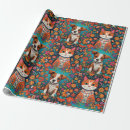 Search for cat wrapping paper Floral