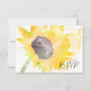 Search for sunflower wedding rsvp cards Garden