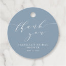 Search for dusty blue favor tags Minimalist