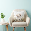 Search for poodle pillows Watercolor