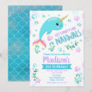 Search for unicorn pool party invitations Under the sea