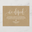 Search for we did it wedding announcement cards Elopement