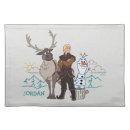 Search for frozen placemats Kids movie
