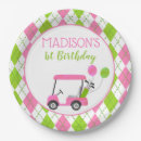 Search for golf birthday plates Golfer