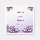 Search for lilac wedding napkins Mauve