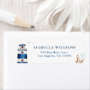 Search for lighthouse return address labels Boy baby shower