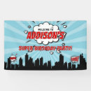 Search for superhero banners Birthday party