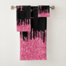Search for pink blush bathroom accessories Black